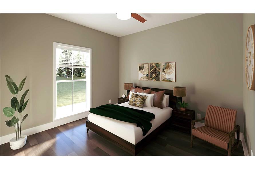 Bedroom of this 4-Bedroom,2020 Sq Ft Plan -123-1140