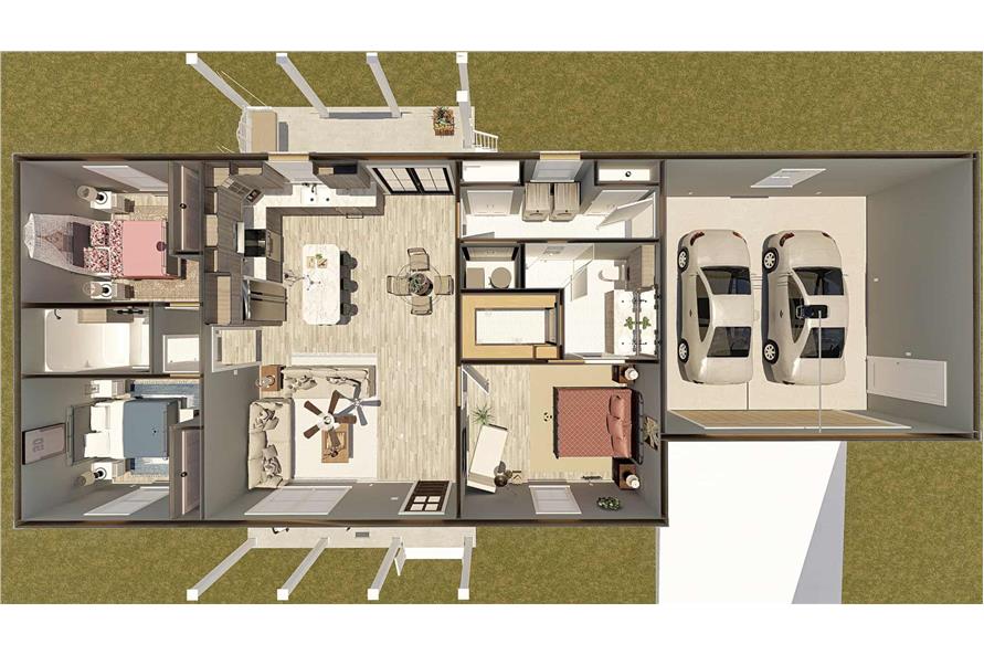 Home Other Image of this 3-Bedroom,1425 Sq Ft Plan -123-1142