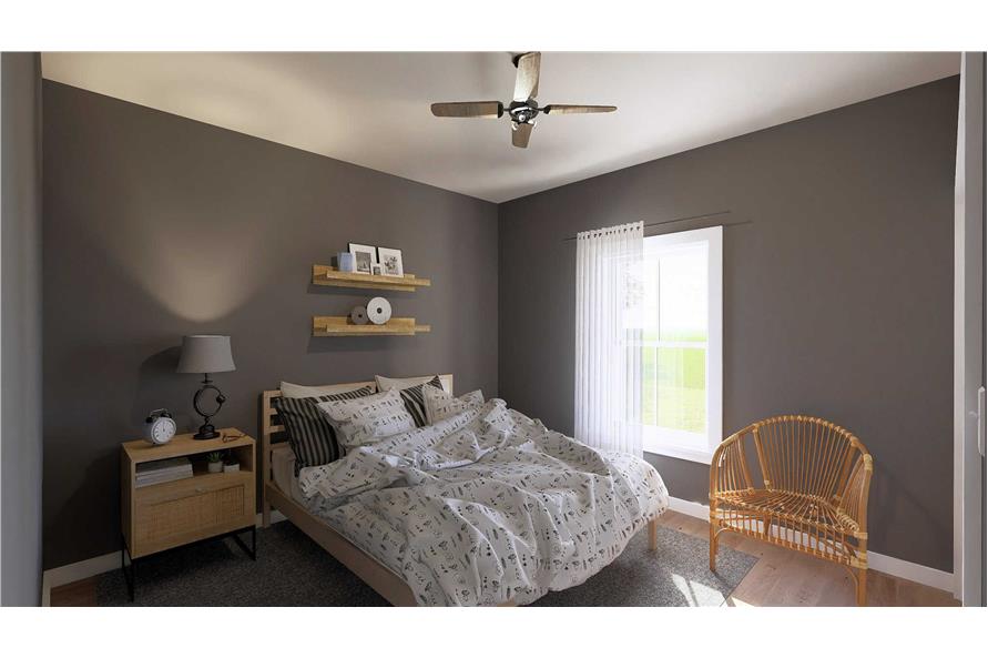 Bedroom of this 3-Bedroom,1788 Sq Ft Plan -123-1144