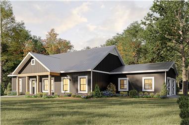 Craftsman Home Plan - 3 Bedrms, 2 Baths - 1788 Sq Ft - #123-1144