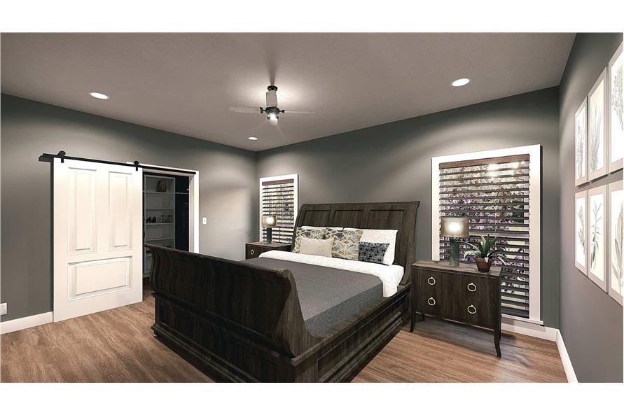 Master Bedroom of this 5-Bedroom,2352 Sq Ft Plan -123-1145