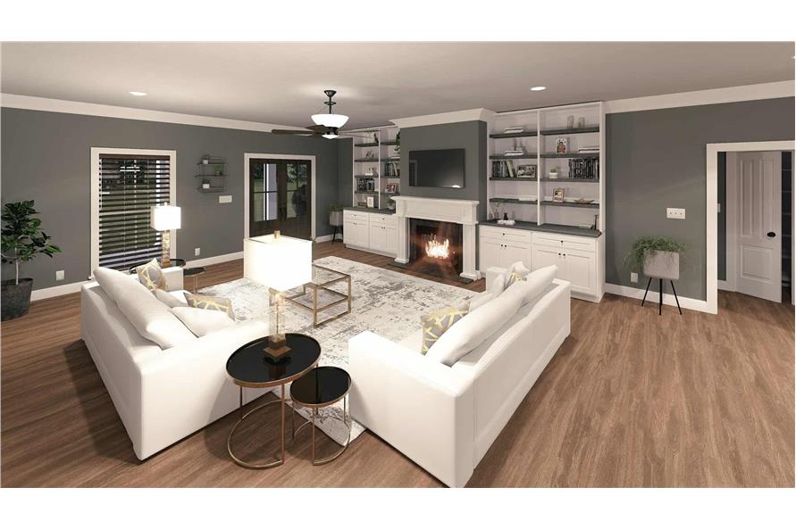 Great Room of this 5-Bedroom,2352 Sq Ft Plan -123-1145