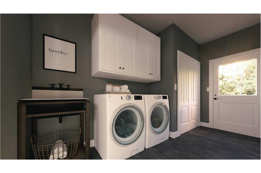 Laundry Room of this 5-Bedroom,2352 Sq Ft Plan -123-1145