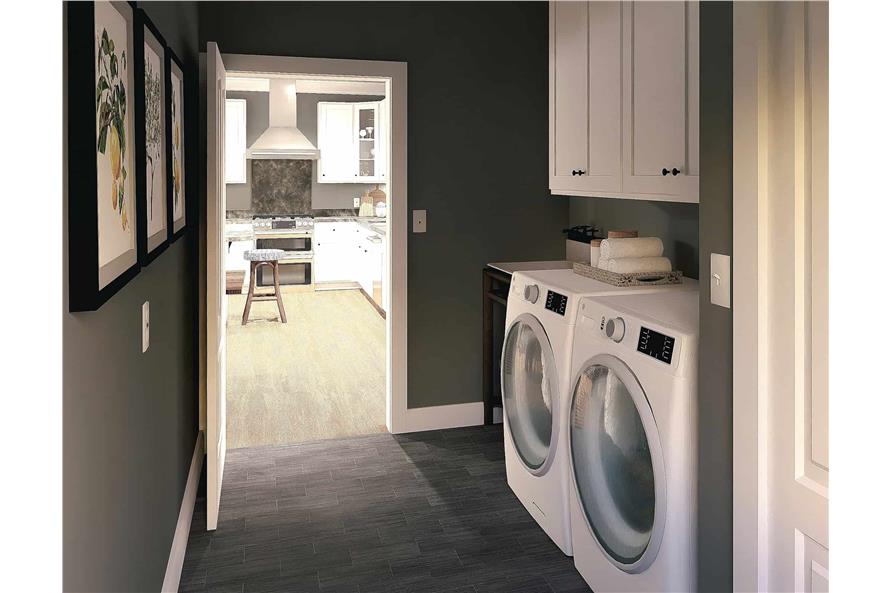 Laundry Room of this 5-Bedroom,2352 Sq Ft Plan -123-1145