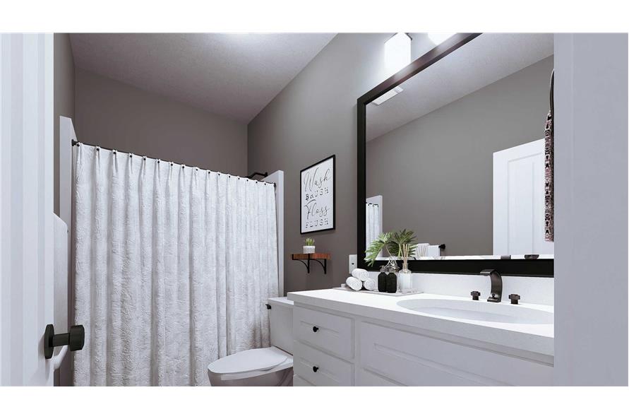 Bathroom of this 5-Bedroom,2352 Sq Ft Plan -123-1145