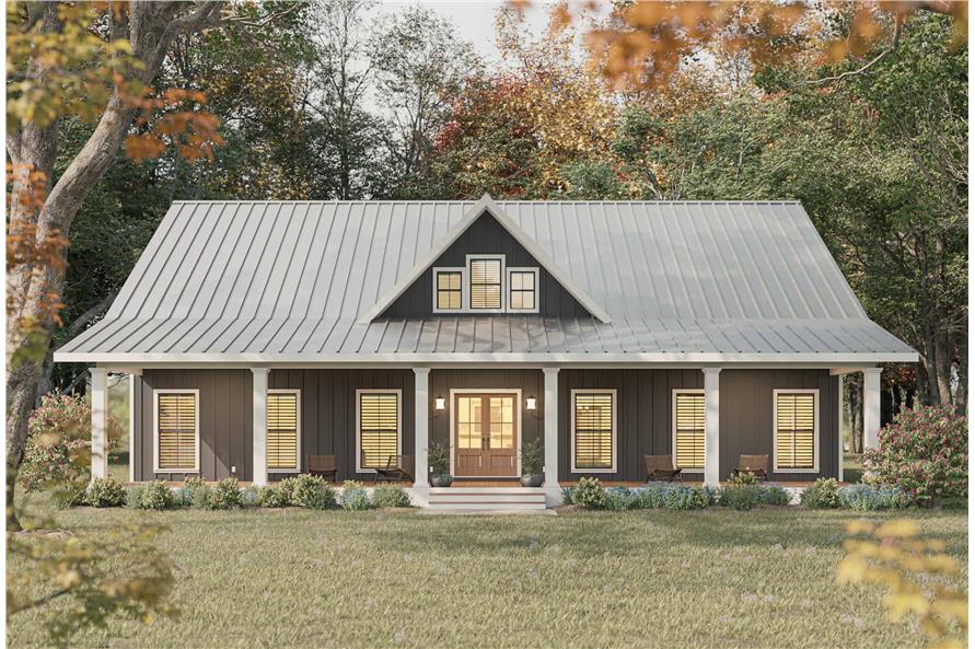 Rustic House Plan - 5 Bedrms, 3 Baths - 2352 Sq Ft - #123-1145