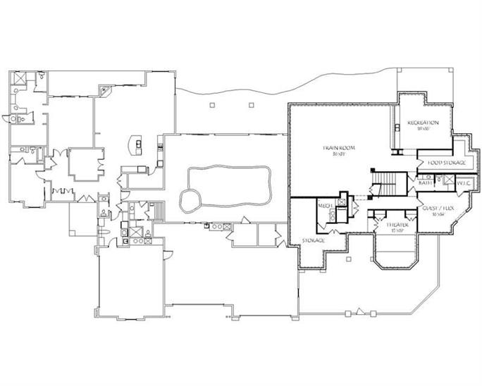 Luxury House Plan - 5 Bedrms, 7.5 Baths - 8982 Sq Ft - #125-1045