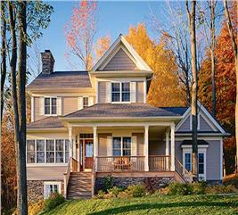 Modern Farmhouse Home Plan - 3 Bedrms, 2.5 Baths - 2467 Sq Ft - #165-1163