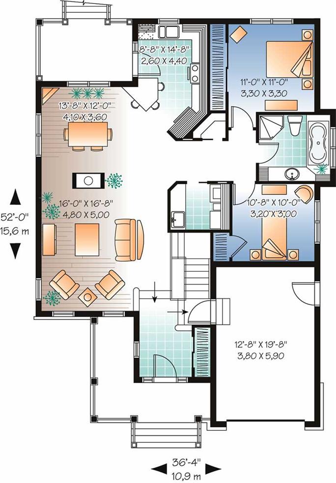 bungalow-house-plan-2-bedrms-1-baths-1281-sq-ft-126-1534