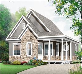 3 Bedrm, 1847 Sq Ft Country House Plan #126-1862