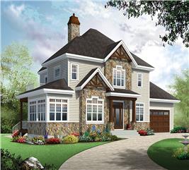 4 Bedrm, 2521 Sq Ft Country House Plan #126-1884