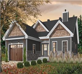 Craftsman House Plan - 2 Bedrms, 2 Baths - 1441 Sq Ft - #126-1933