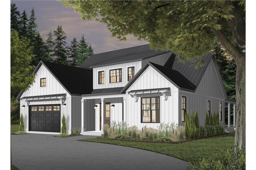 Modern Farmhouse House Plan - 4 Bedrms, 3.5 Baths - 3354 Sq Ft - #126-1976