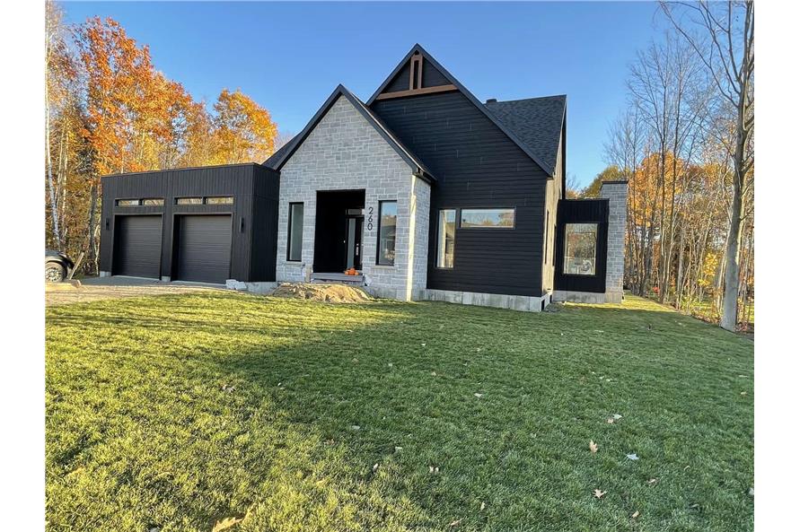 Front View of this 3-Bedroom,1678 Sq Ft Plan -126-1981