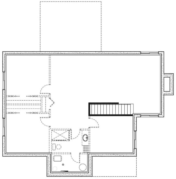 Ranch House - 2 Bedrms, 2 Baths - 1323 Sq Ft - Plan #126-1995