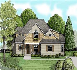 View Lot Prairie Home Plan - 4 Bedrm, 4.5 Bath, 4396 Sq Ft - #127-1065