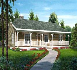 Country House Plan - 3 Bedrms, 2 Baths - 1792 Sq Ft - #131-1047