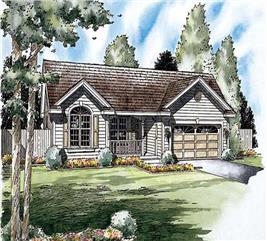 Ranch Floor Plan - 3 Bedrms, 2 Baths - 1312 Sq Ft - #131-1140