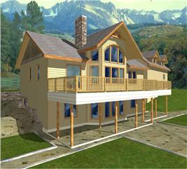 Concrete Block/ ICF Design Home - 4 Bdrm, 3 Bath, 1838 Sq Ft - Plan ...