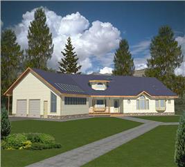 Concrete Block/ ICF Design Home - 3 Bdrm, 3 Bath, 1849 Sq Ft - Plan ...