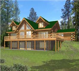 European - French Home with 4 Bdrms, 5745 Sq Ft | House Plan #106-1216