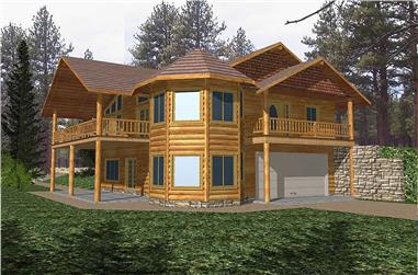 2-Bedroom, 2084 Sq Ft Ranch Home Plan - 132-1502 - Main Exterior