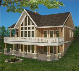 Transitional Home - 4 Bdrm, 4 Bath, 4242 Sq Ft - Plan #132-1542