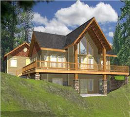 Beachfront Home - 2 Bdrm, 3 Bath, 3304 Sq Ft - Plan #132-1560