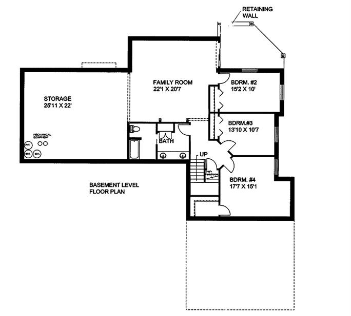 Modern Home - 4 Bdrm, 3 Bath, 4259 Sq Ft - Plan #132-1582