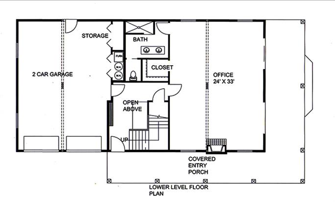 Contemporary Home - 2 Bdrm, 2 Bath, 3396 Sq Ft - Plan #132-1603