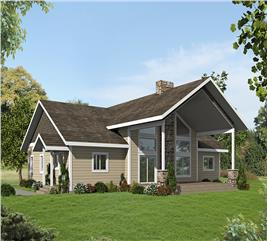 Country Home - 3 Bdrm, 2 Bath, 2324 Sq Ft - Plan #132-1616