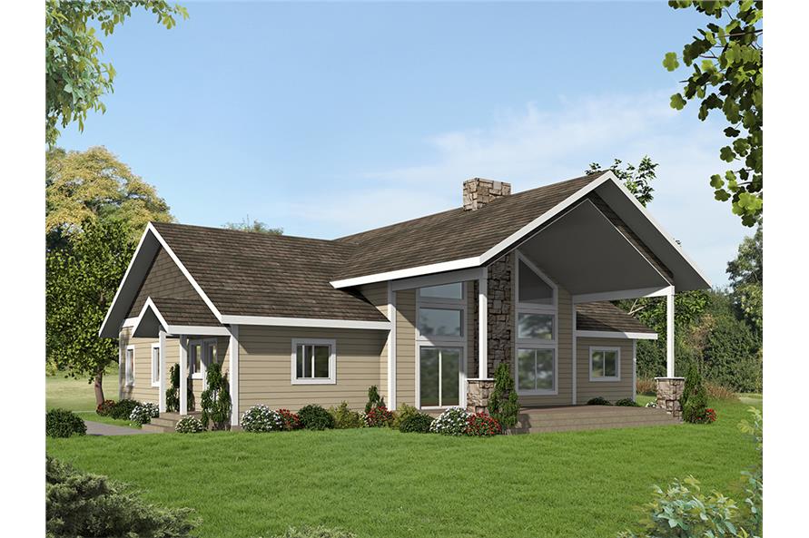 Country Home - 3 Bdrm, 2 Bath, 2324 Sq Ft - Plan #132-1616