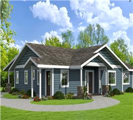 Ranch Home - 3 Bdrm, 2 Bath, 1786 Sq Ft - Plan #132-1677