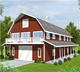 Concrete Block/ ICF Design Home - 1 Bdrm, 1 Bath, 550 Sq Ft - Plan #132 ...