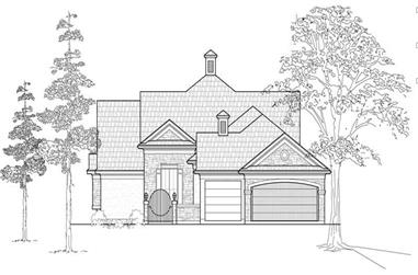 3-Bedroom, 2563 Sq Ft Ranch Home Plan - 134-1015 - Main Exterior