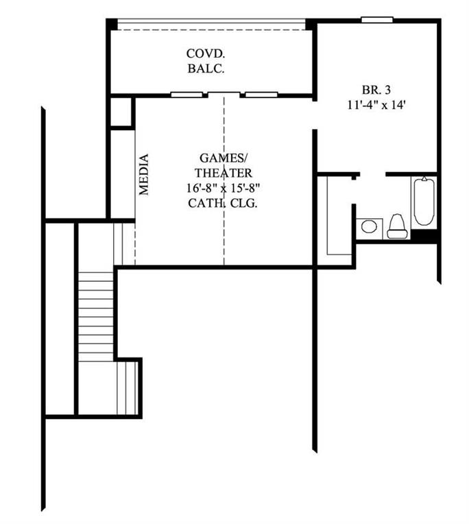 Farmhouse House Plan - 3 Bedrms, 3.5 Baths - 3,221 Sq Ft - Plan #134-1057