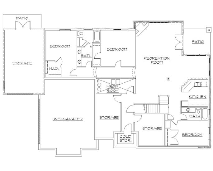 European House Plans - Home Design VH-R2628a