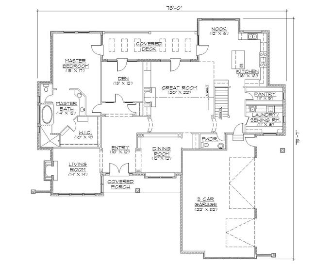 Contemporary House Plans - Home Design VH-R2936