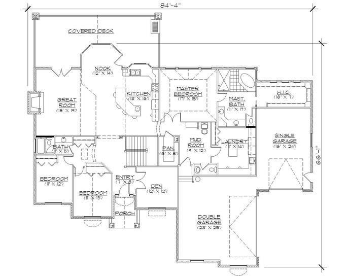 European House Plans - Home Design VH-R2759