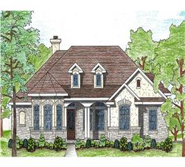 Mediterranean, Bungalow House Plans - Home Design DD-3250 # 19981