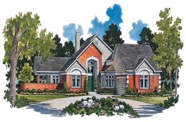 4-Bedroom, 2471 Sq Ft Mediterranean Home Plan - 137-1060 - Main Exterior