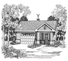 Garage House Plans - Home Design HW-G283 # 18843