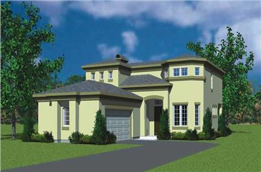 3-Bedroom, 2091 Sq Ft Contemporary Home Plan - 137-1119 - Main Exterior