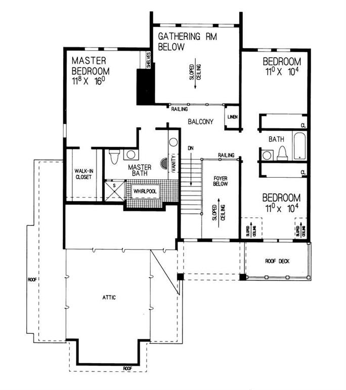 Victorian Home Plan - 4 Bedrms, 2.0 Baths - 2,192 Sq Ft - Plan #137-1409