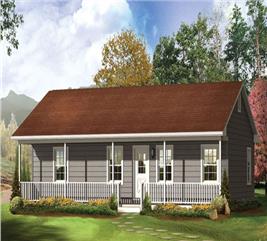 Ranch House Plan - 3 Bedrms, 2 Baths - 1285 Sq Ft - #138-1019