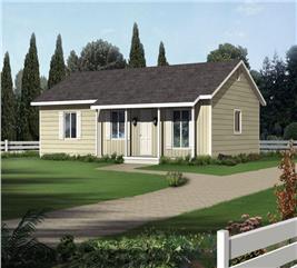 Ranch Floor Plan - 3 Bedrms, 2 Baths - 1288 Sq Ft - #138-1020