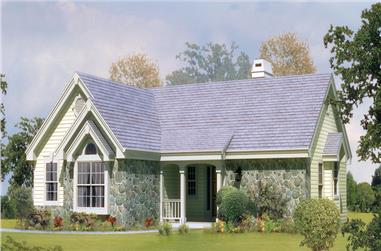 2-Bedroom, 1248 Sq Ft Ranch Home Plan - 138-1127 - Main Exterior