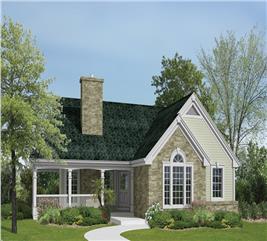 Country House Plan #138-1198: 2 Bedrm, 1114 Sq Ft Home | ThePlanCollection