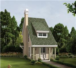 Contemporary Floor Plan - 2 Bedrms, 1.5 Baths - 1105 Sq Ft - #138-1306