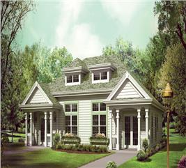 Duplex/Multi-Unit House Plan #142-1442: 2 Bedrm, 997 Sq Ft Per Unit Home